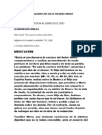 Reflexion Del Segundo Dia de La Novena Maria Auxiliadora