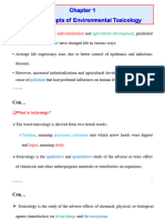 Environmental Toxicology - Chapter 1