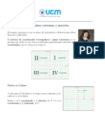 El Plano Cartesiano y Ejercicios