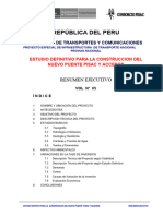 Resumen Ejecutivo Puente Pisac