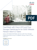 Flashstack With Cisco Ucs and Pure Storage Flasharray//M For 5000 Vmware Horizon View 6.2 Users