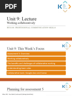 Unit 9 Lecture Slides - Collaborative Communication T124