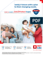 HDFC Life Click 2 Protect Super Leaflet Retail - Life Plus Option