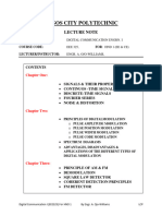 Digital Communication 1 - Eee 325