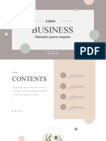 Morandi Color Dot Background PPT Templates