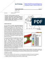 CE6502 Finite Element Method in Structures - Course Outline 2019.20 II