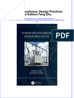 (Download PDF) Power Transformer Design Practices 1St Edition Fang Zhu Online Ebook All Chapter PDF