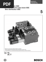 Directional Control Valve Block Sbe 2 0