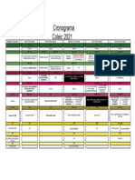 Cronograma COLEIC 2021 Hasta 20.09.2021