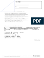 KEY 4th Grade End-Of-Year Test 2024