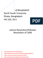 Lahore Resolution of 1940