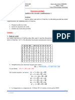 Exercices Corrigés - Synthèse Des Circuits Combinatoires