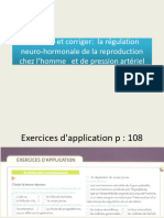 Exercice Et Corriger Regulation Neuro Hormonal Des Organne Sexuell