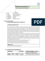 Sesion de Evaluacion Diagnostica