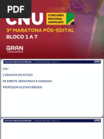 CNU 3 Maratona Pós Edital Blocos 1 A 7 Gustavo Brigido