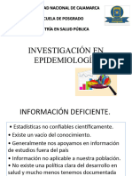 Diseños Epidemiológicos 2019