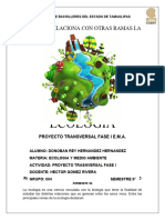 Proyecto Transversal Fase I Ecologia y M, A, - 042422