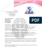 Constancia de Finalización de Proceso Terapéutico