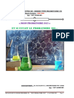 Chimie PD Recueil 2023