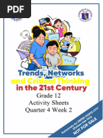 Trends Networks and Critical Thinking in The 21st Century 12 - Q4 - Week 2