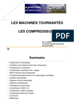 Machines Tournantes Les Compresseurs