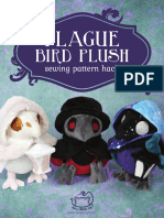 Plague Bird Plush Sewing Pattern Hack