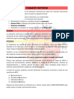 Evaluación Del Estado Nutricional