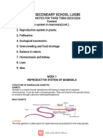 SS2 3rd Term Biology