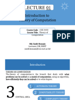 L01 - Introduction To TOC