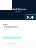 PM Template - Product Roadmap