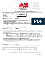 Normal Maths II Stat Santé