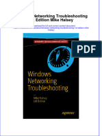 (Download PDF) Windows Networking Troubleshooting 1St Edition Mike Halsey Online Ebook All Chapter PDF