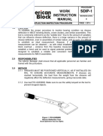 Sheave Deflection Ins Procedure