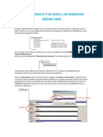 Crear Un Raid 0 y Un Raid 1 en Windows Server 2008