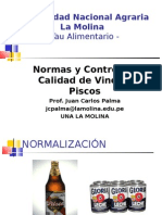 Normas de Vinos y Piscos