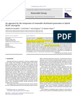 An Approach For The Integration of Renewable Distributed Generation in Hybrid DC AC Microgrids