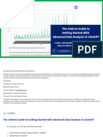 Getting Started With Advanced Data Analysis