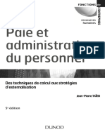 Paie Et Administration Du Personnel DUNOD