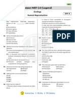 Human Reproduction - DPP 08 (Of Lec - 12) - Yakeen 2.0 2024 (Legend)