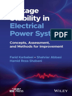 Farid Karbalaei, Shahriar Abbasi - Voltage Stability in Electrical Power Systems - Concepts, Assessment, and Methods For Improvement-Wiley-IEEE Press (2022)