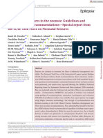 Treatment of Seizures in The Neonate Guidelines and Consensus Based