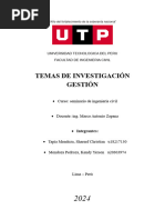 Temas de Investigacion Gestion Word