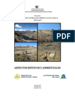 "Evaluación de Recursos Hídricos en La Cuenca San Juan": Aspectos Bióticos Y Ambientales