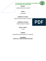 Práctica 2 - Cuadro de Doble Entrada - Baco