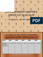 STPM Chemistry Chapter 3