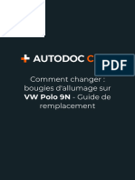 Comment Changer Bougies D'allumage Sur VW Polo 9N - Guide de Remplacement