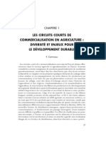 LES CIRCUITS COURTS DE COMMERCIALISATION EN AGRICULTURE. DIVERSITE ET ENJEUX POUR LE DEVELOPPEMENT DURABLE (10 Pages - 214 Ko)