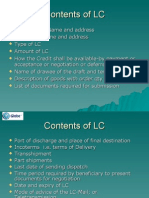 Contents of LC