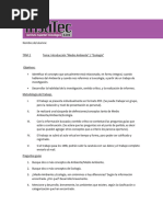 Trabajo Practico Medio Ambiente y Ecologia