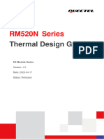 Quectel RM520N Series Thermal Design Guide V1.0